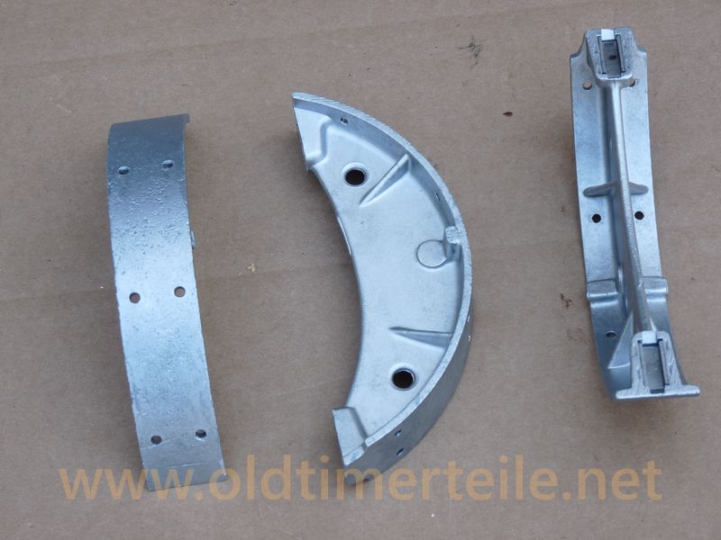 Brake shoe half