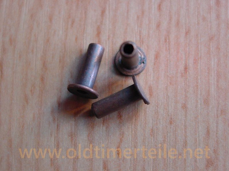 Copper hollow rivet