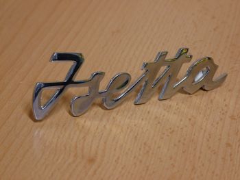Schriftzug "Isetta"
