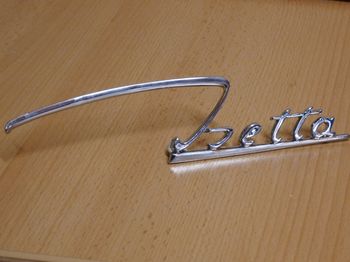Schriftzug "Isetta"