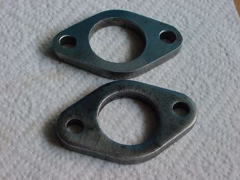 Metal flange