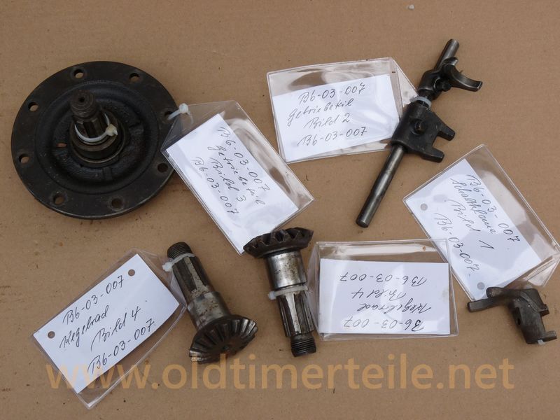 Gearbox parts