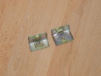 Lock side, used, untested as removed, for glass pane – image 2