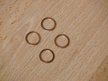 Copper gasket