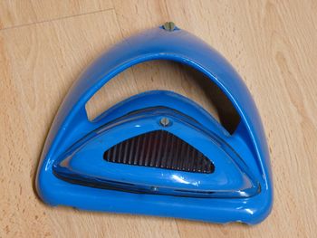 Brake light/air intake housing