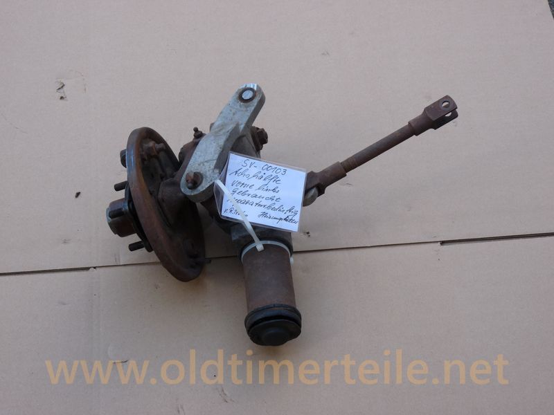 front left, used as removed, possibly missing or faulty parts, intended for professional rebuilding
