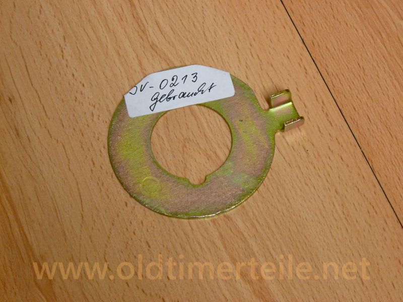 Resisting plate, used