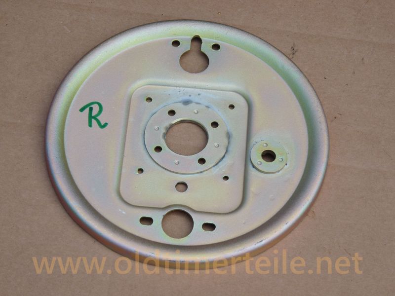 Anchor plate for brakes
